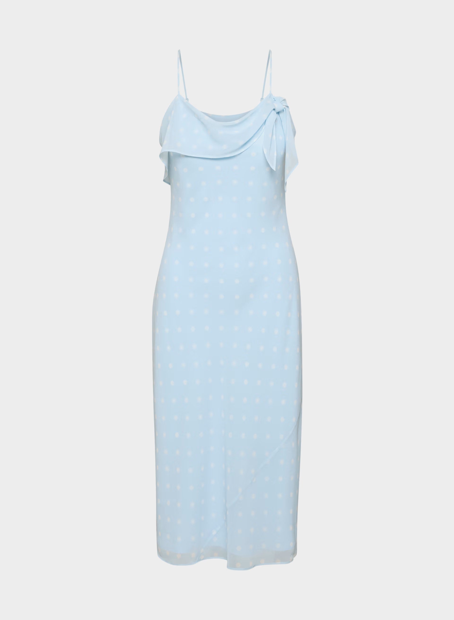 Cannelle Dress - VILLA BLUE/LIGHT BIRCH