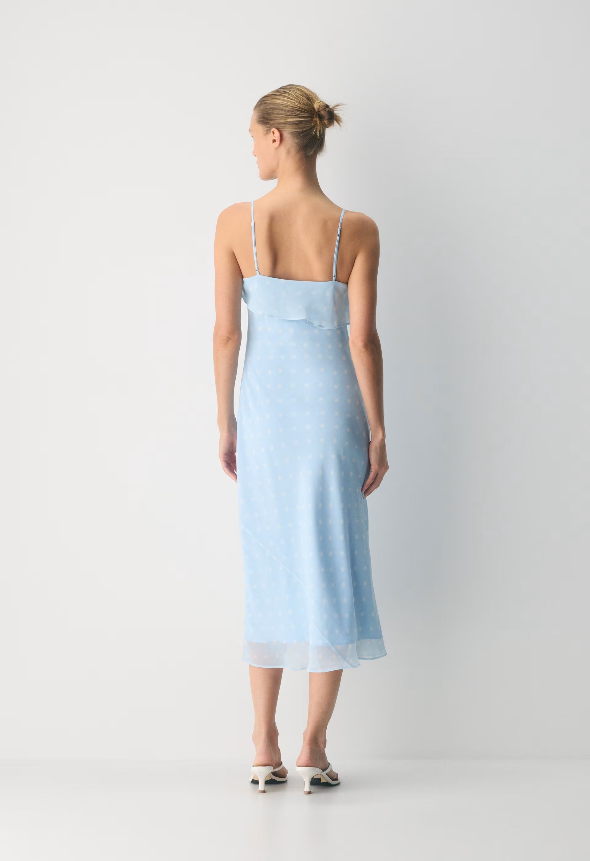 Cannelle Dress - VILLA BLUE/LIGHT BIRCH