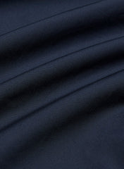 Fluid Poplin Dress - ADMIRAL
