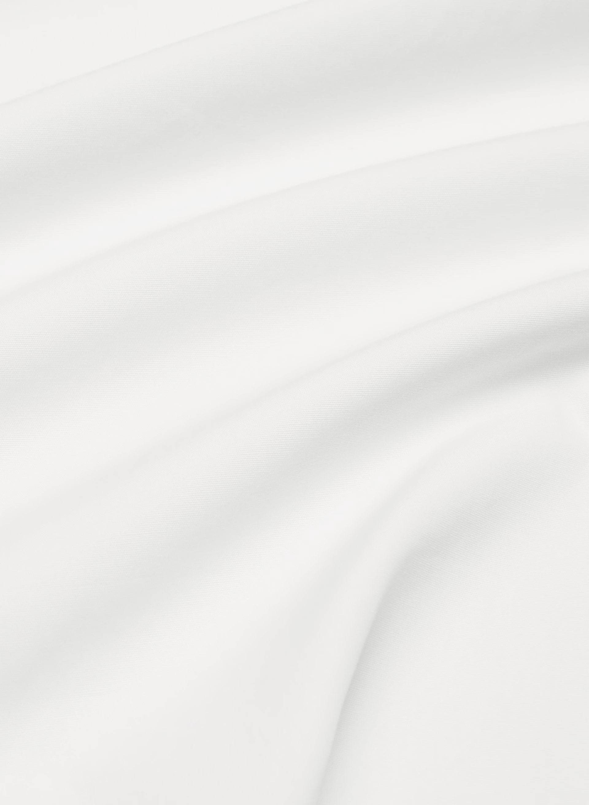 Fluid Poplin Dress - BRIGHT WHITE