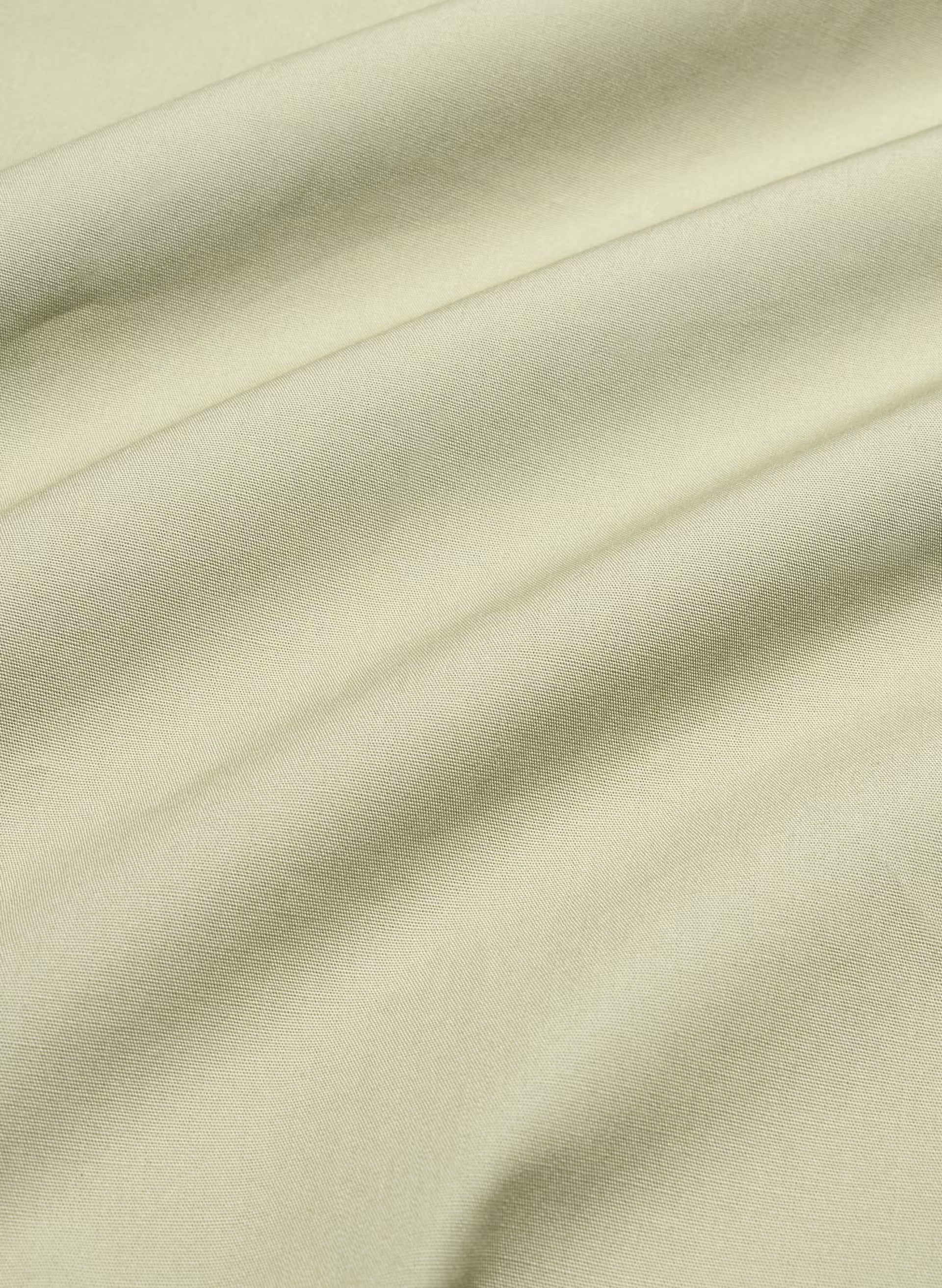 Fluid Poplin Dress - MARTINI OLIVE