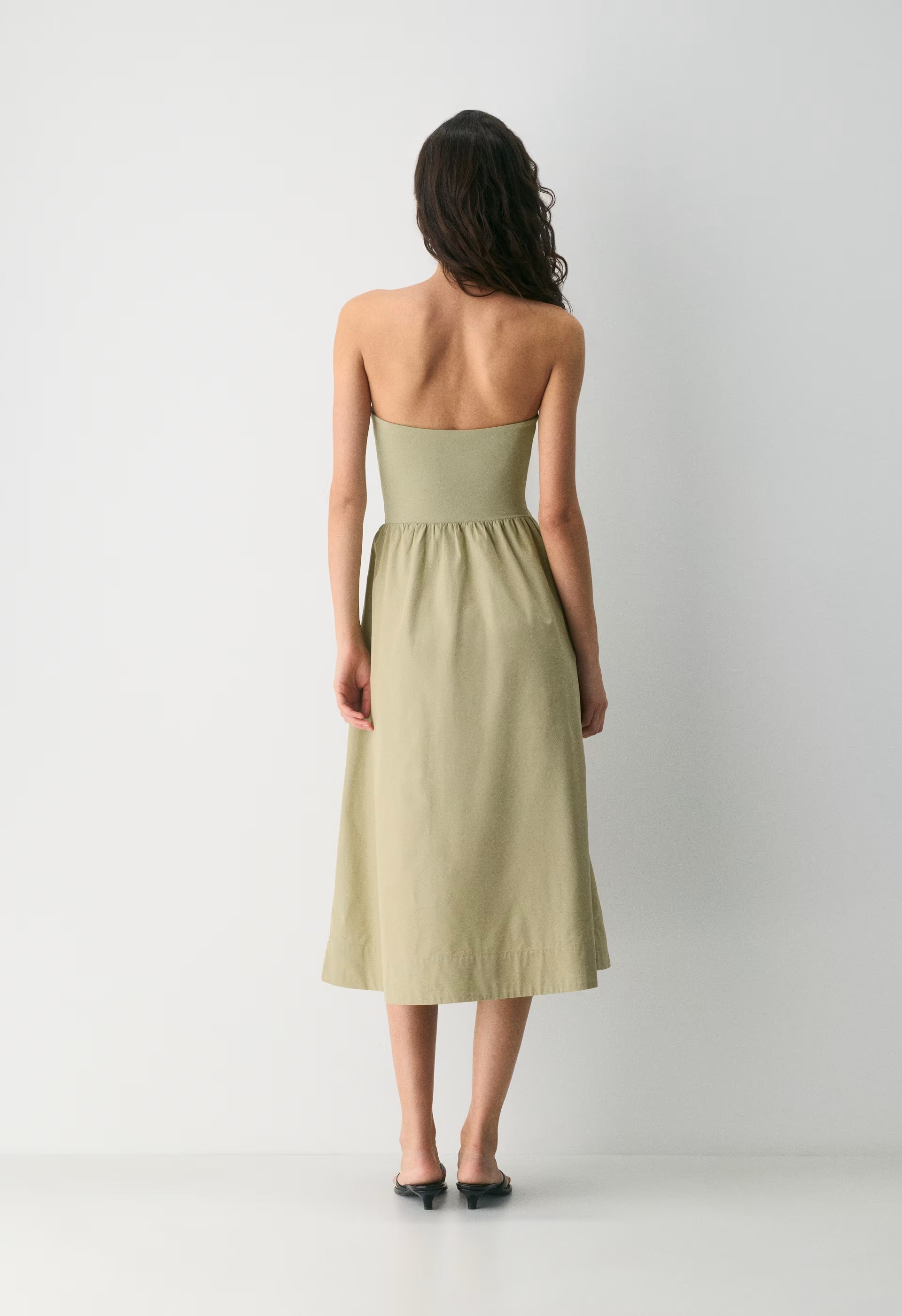 Fluid Poplin Dress - ADMIRAL