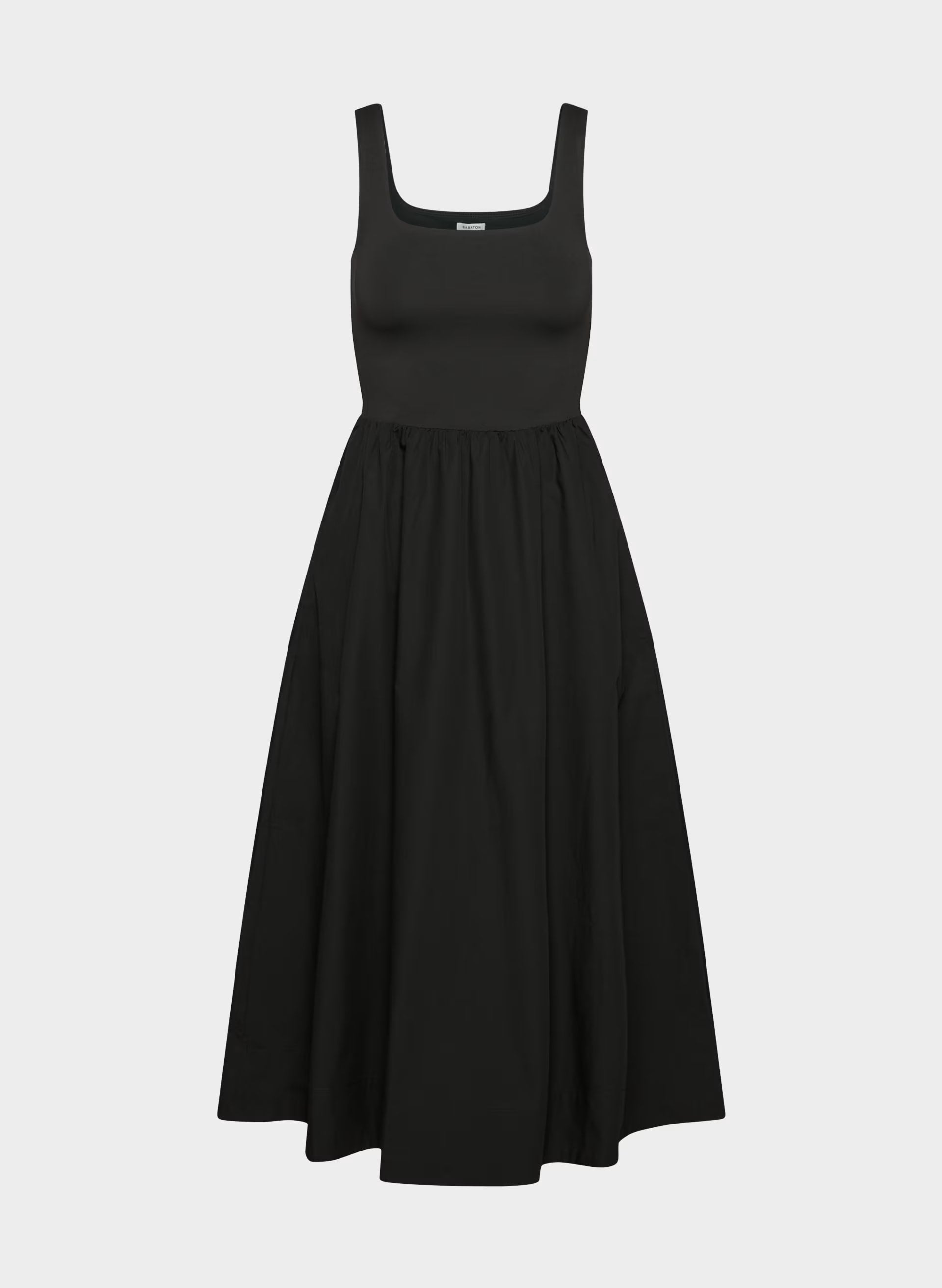 Revive Poplin Dress - BLACK