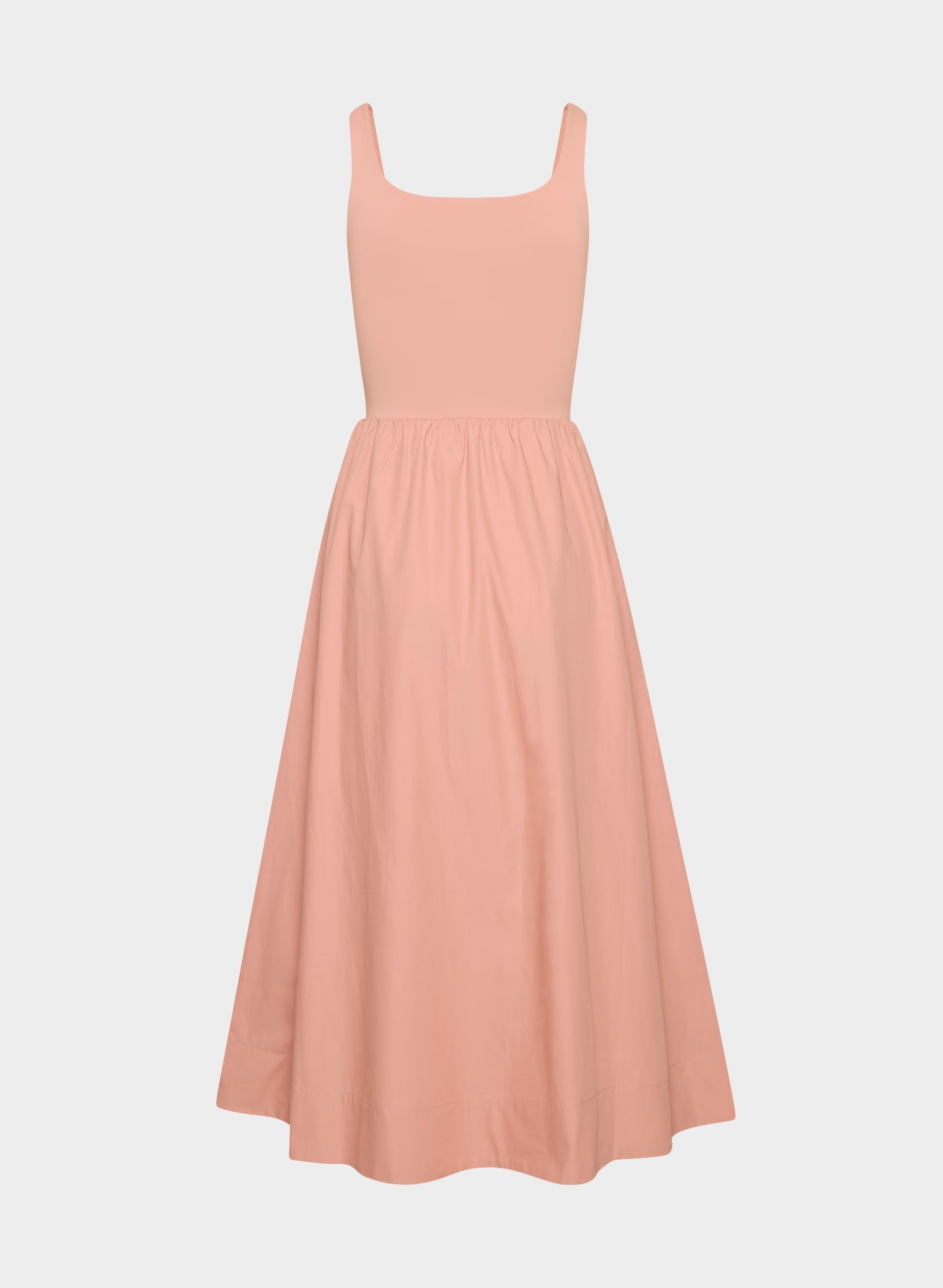 Revive Poplin Dress - KILN PINK