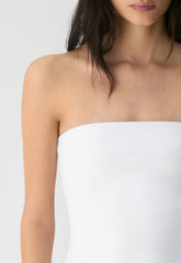 Private Poplin Dress - BRIGHT WHITE