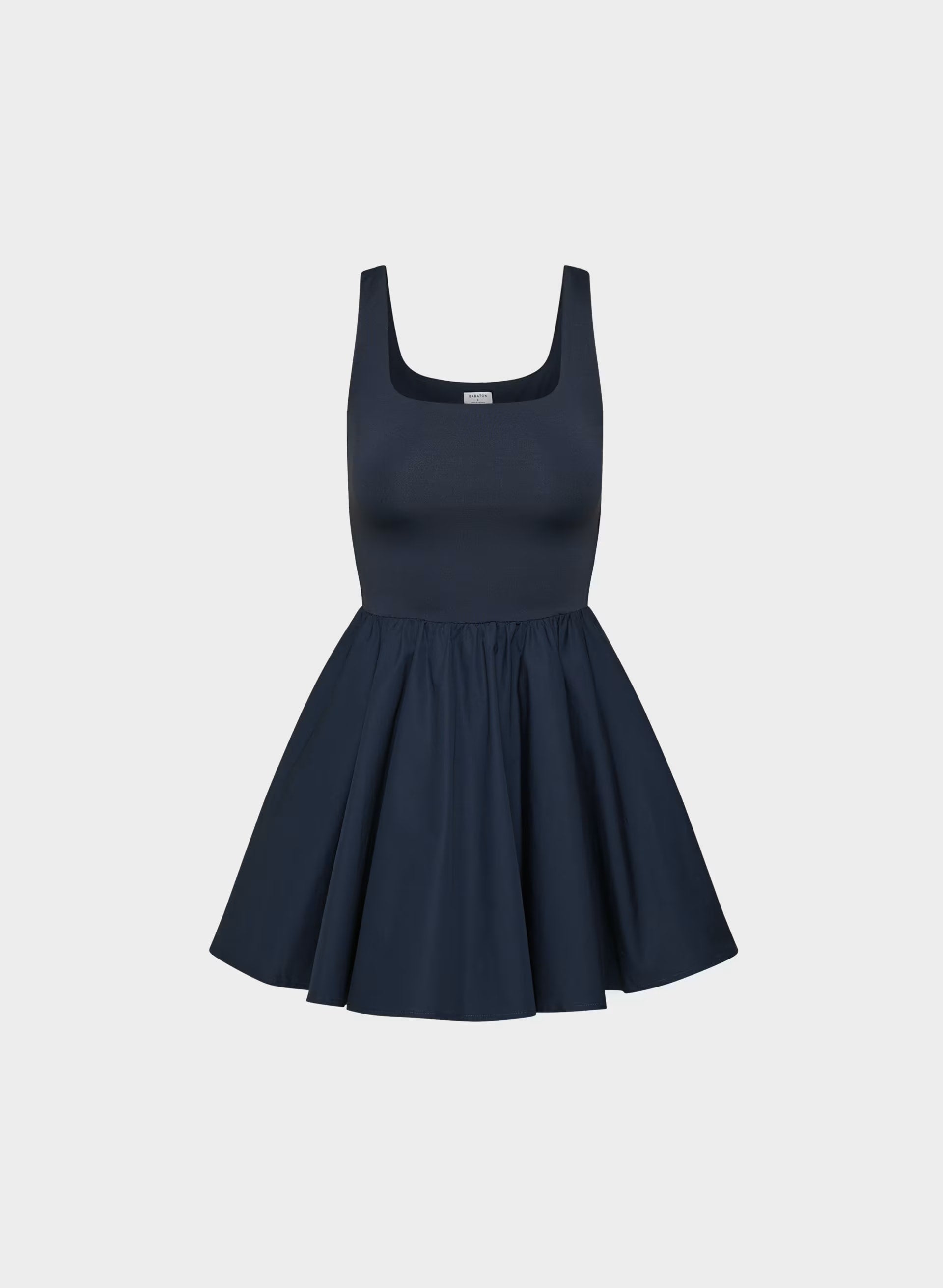 Revive Poplin Mini Dress - ADMIRAL