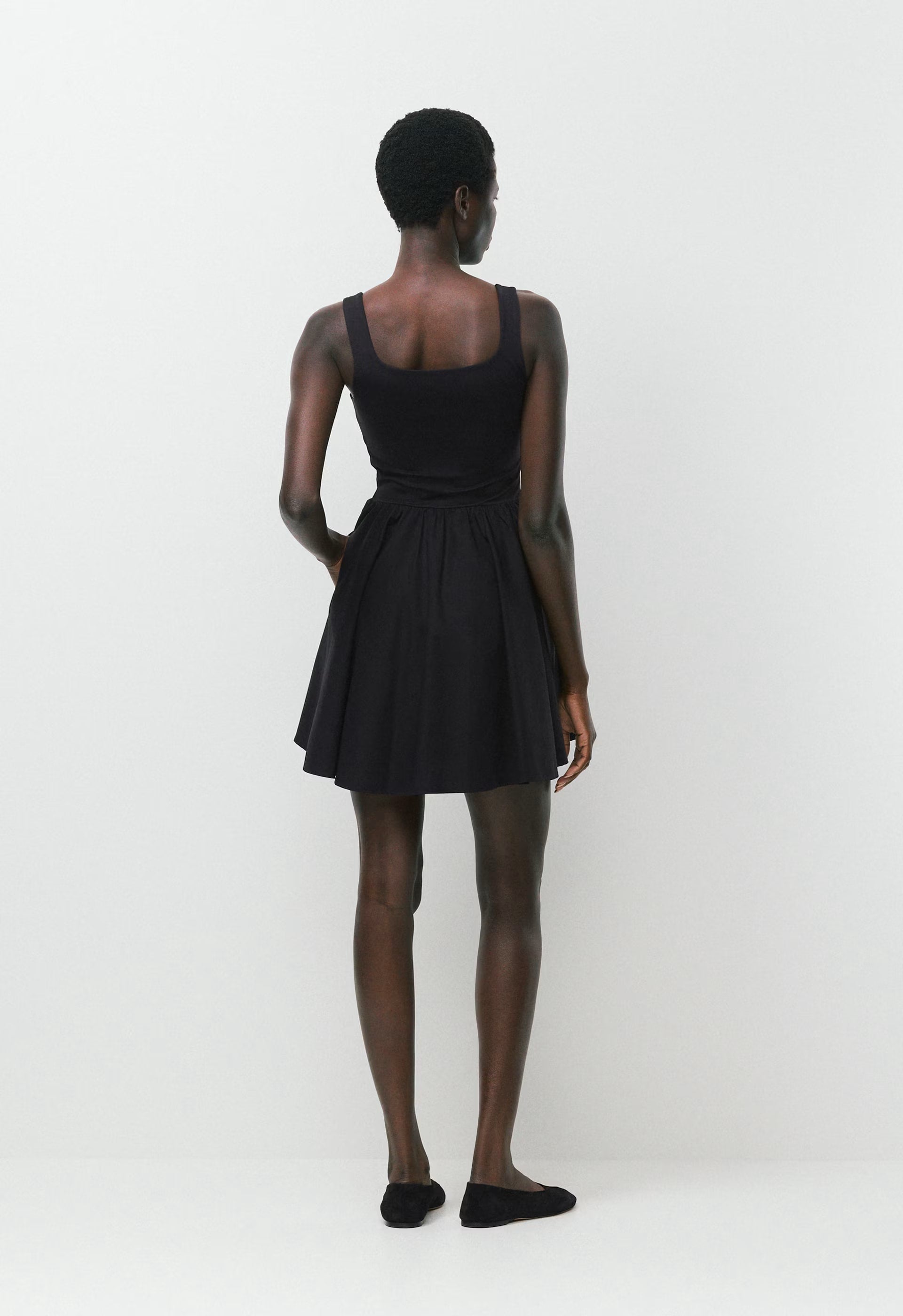 Revive Mini Dress - BLACK