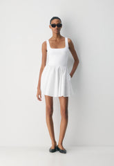 Revive Mini Dress - BRIGHT WHITE
