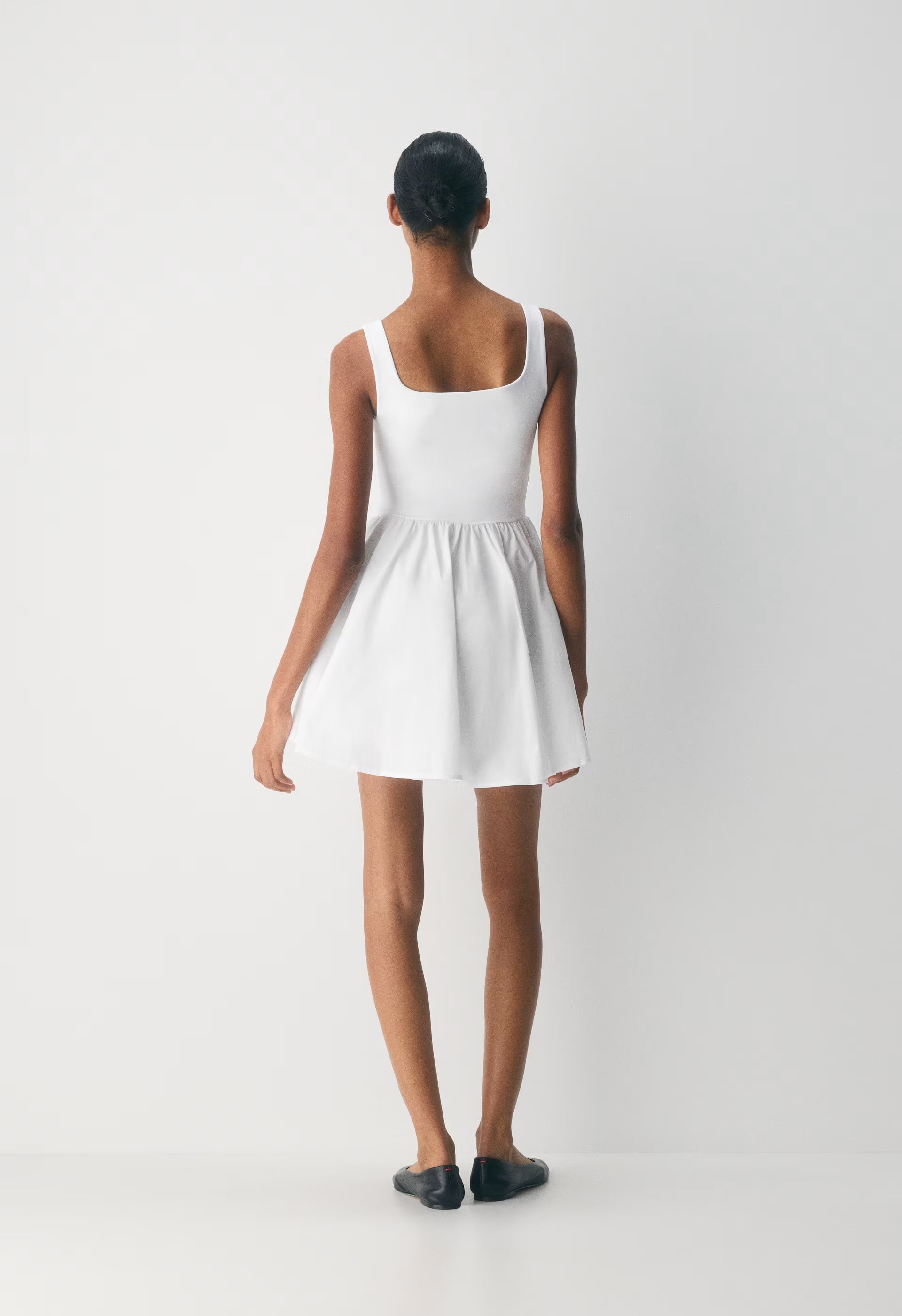 Revive Mini Dress - BRIGHT WHITE