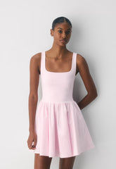 Revive Mini Dress - VILLA PINK