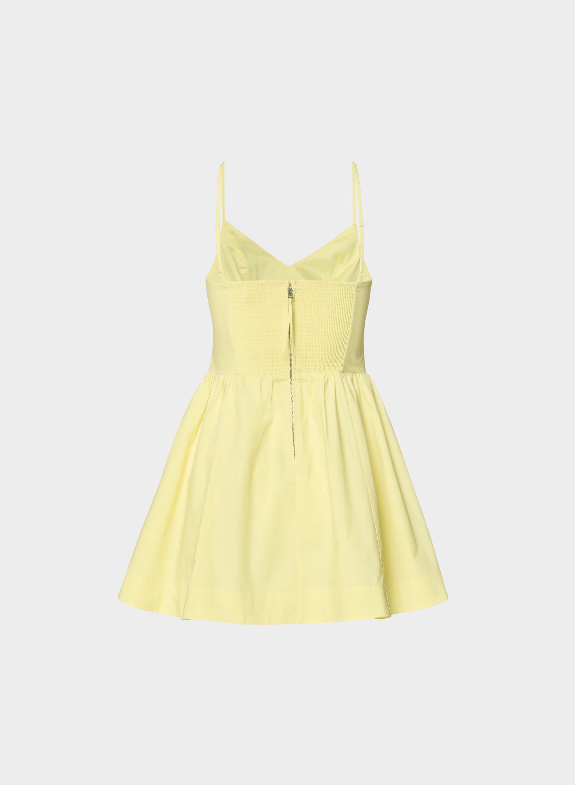 Technique Poplin Mini Cami Dress - LEMONADE