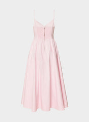 Technique Poplin Cami Dress - SN STP MLSK/BRT WT