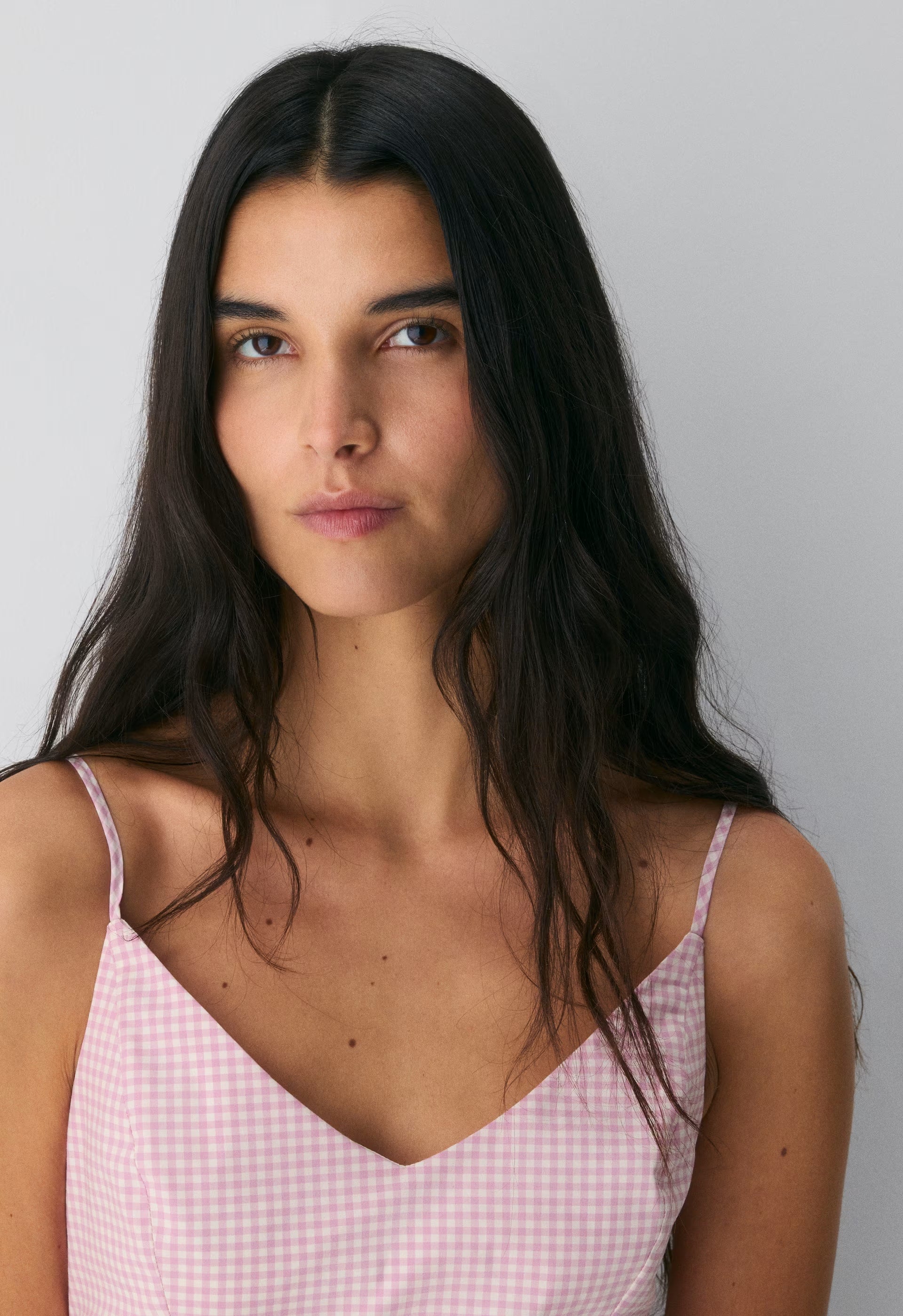 Technique Poplin Mini Cami Dress - SRPN CK LT BR/SWT P PL