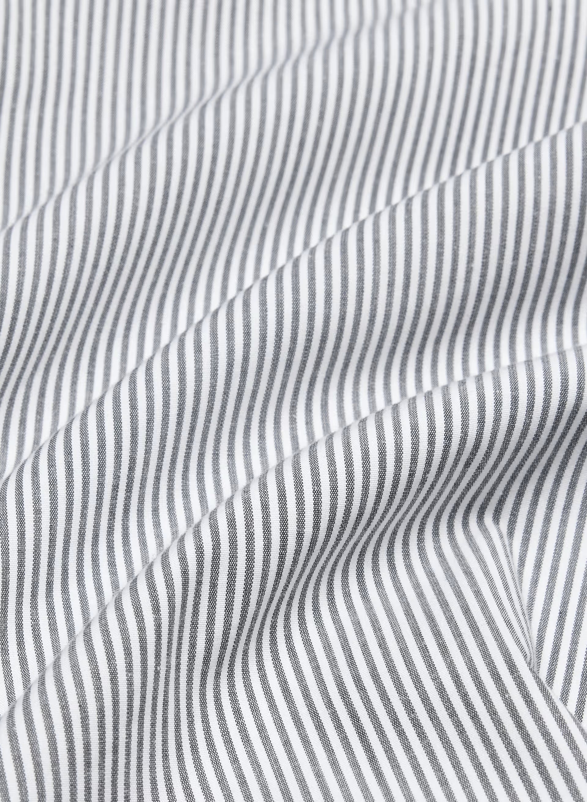 Technique Poplin Mini Cami Dress - INGRD STRP ADMRL/WHT