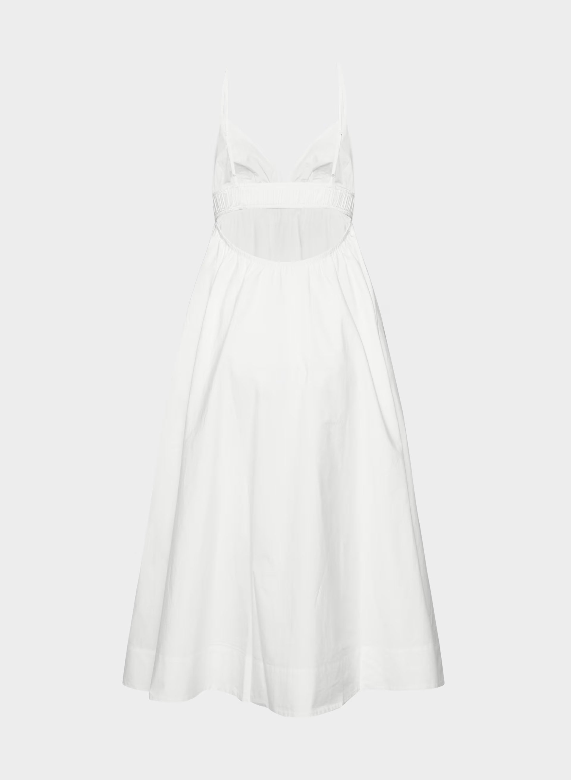 Encourage Poplin Cami Dress - BRIGHT WHITE