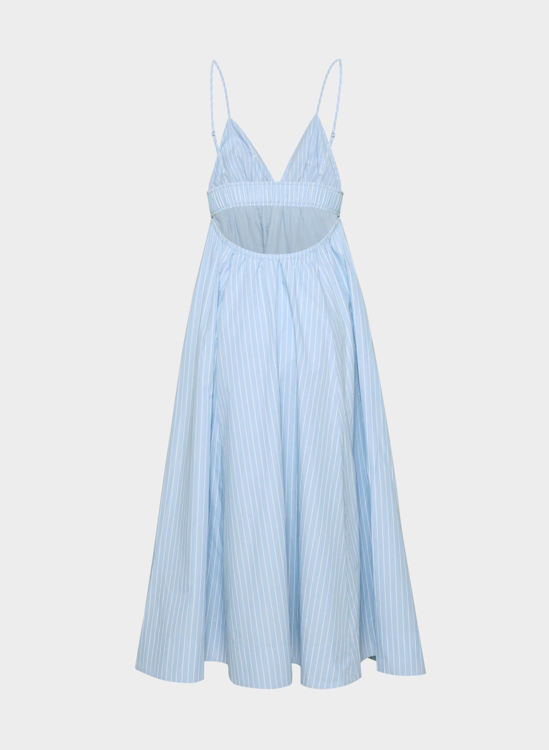 Encourage Poplin Cami Dress - MTCHLL STRP CF B/B WH