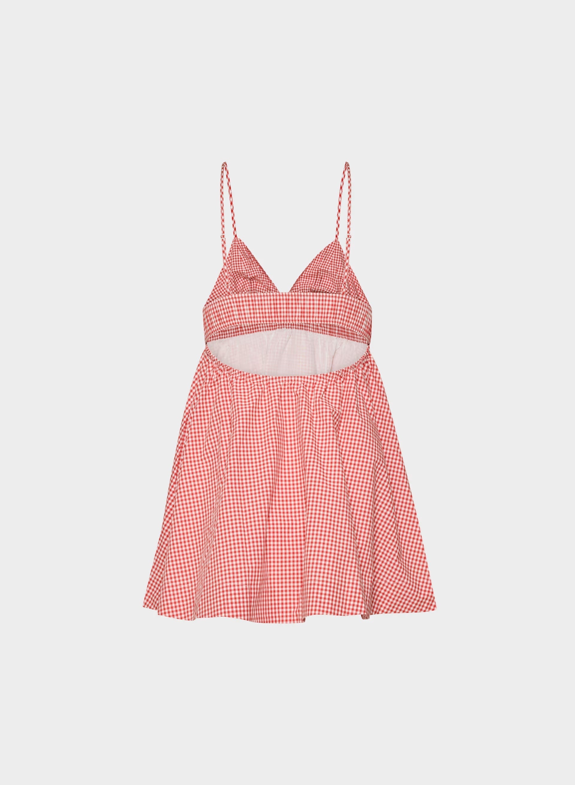Encourage Poplin Mini Cami Dress - SRPN CK LT BRH/SGLD RD