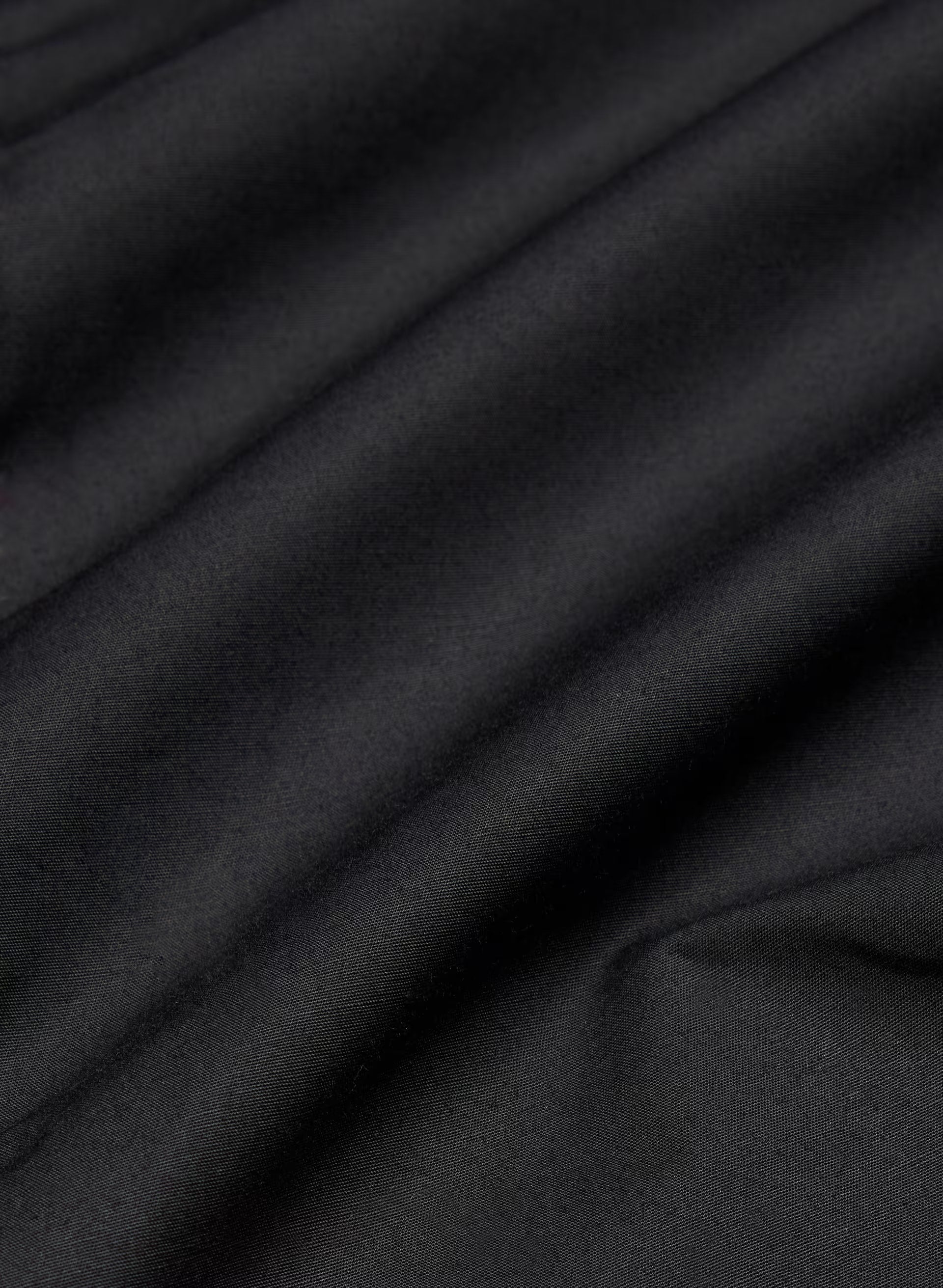 Tina Poplin Dress - BLACK