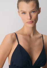 Encourage Poplin Mini Cami Dress - ADMIRAL
