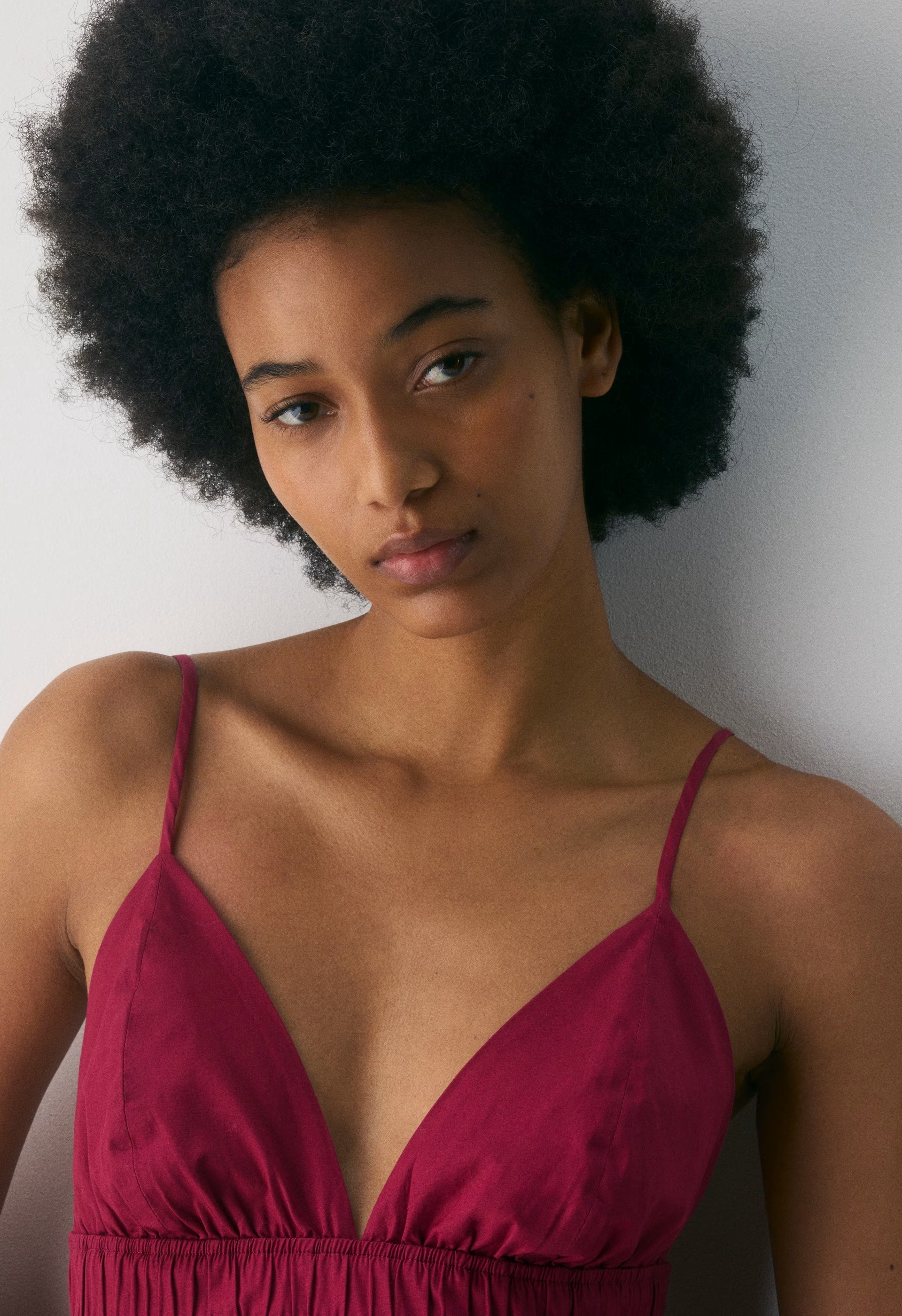Encourage Poplin Mini Cami Dress - JUICY ROSE