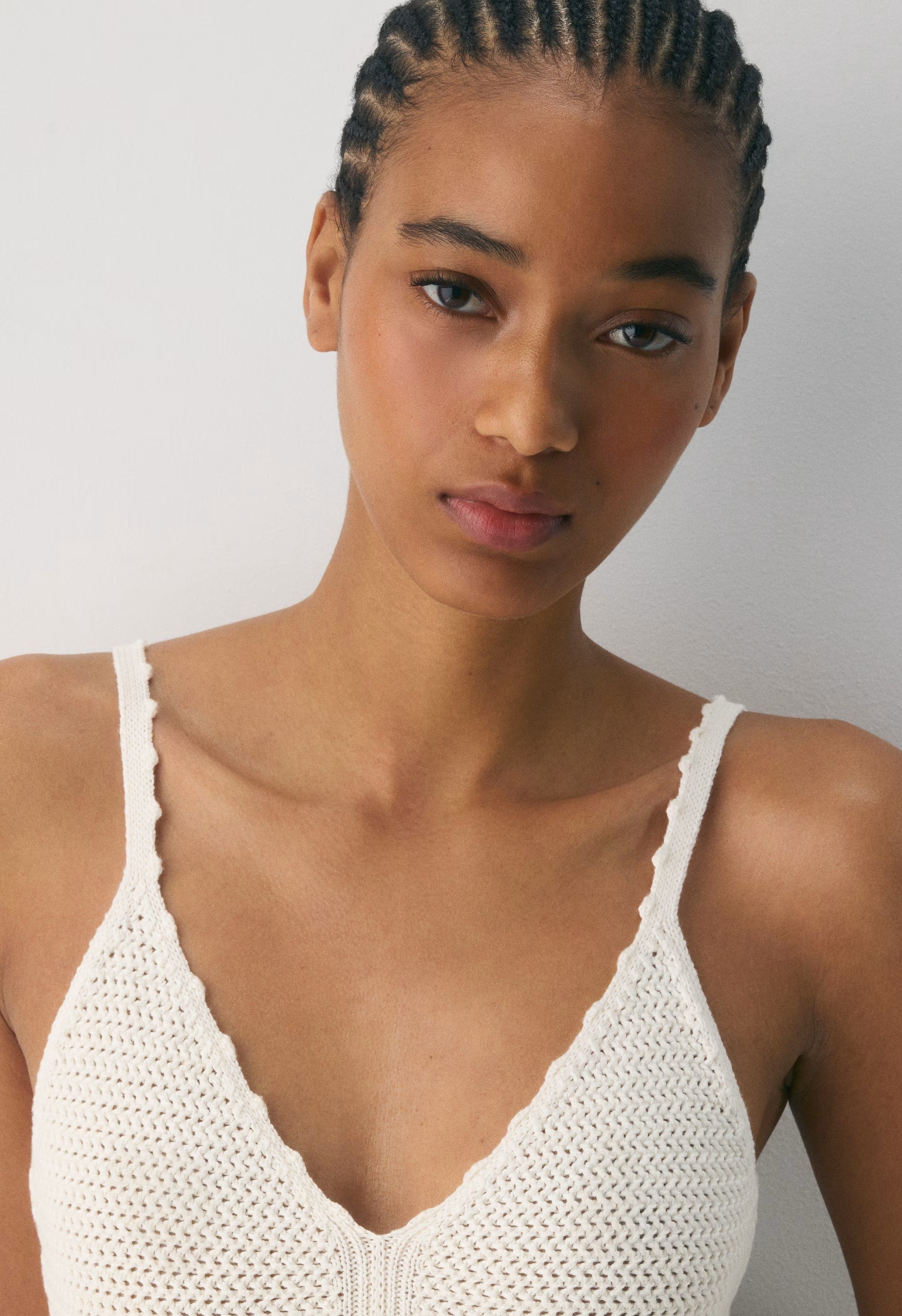 Evie Midi Dress - LIGHT BIRCH