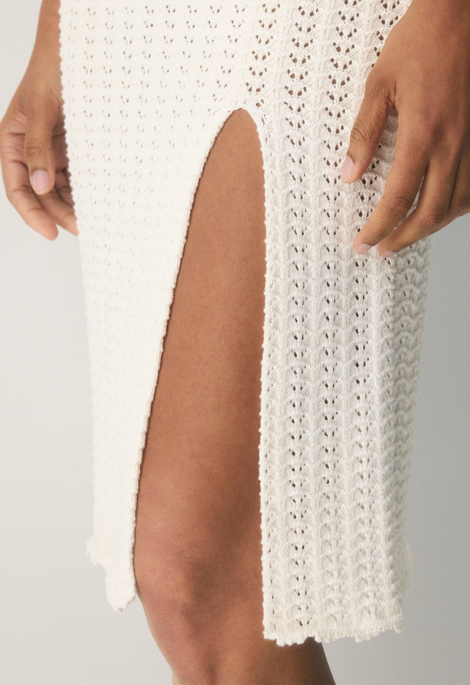 Evie Midi Dress - LIGHT BIRCH