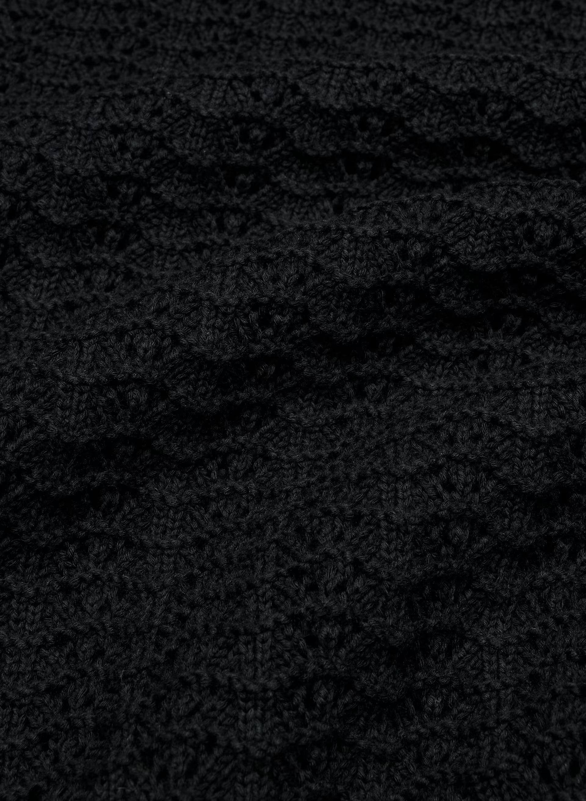 Evie Midi Dress - BLACK