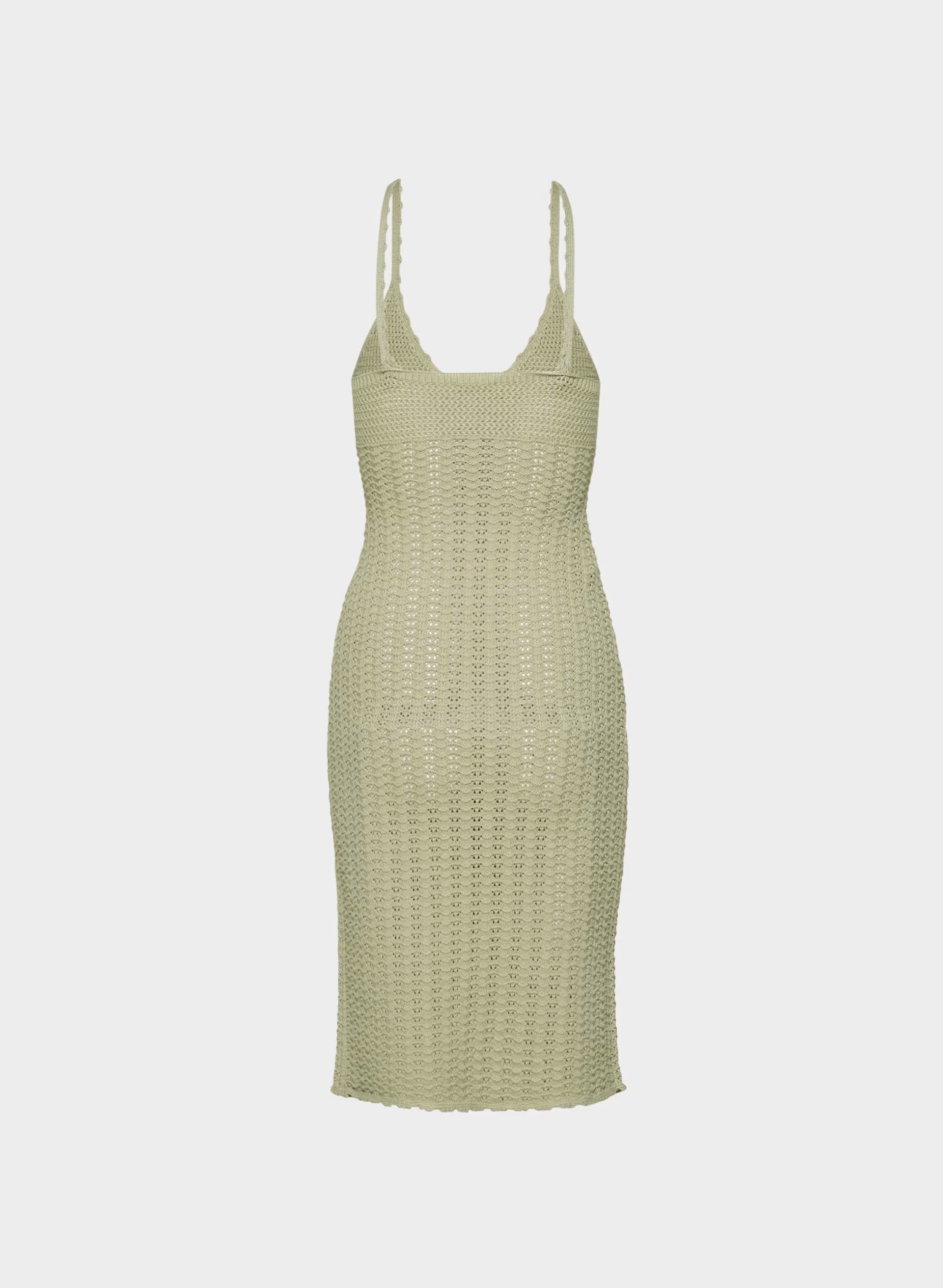 Evie Midi Dress - MARTINI OLIVE