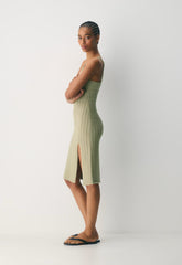 Evie Midi Dress - MARTINI OLIVE