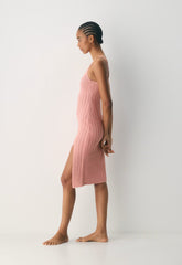 Evie Midi Dress - KILN PINK