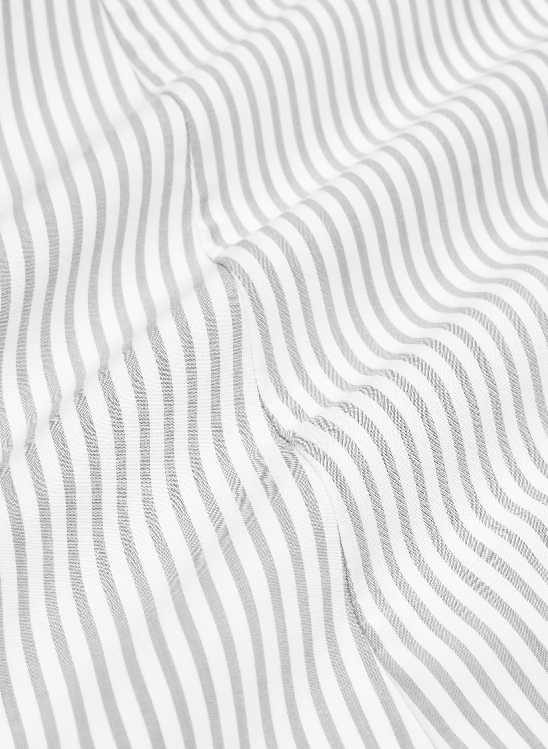 Tina Poplin Dress - CRMN STRP WT/VNTG NVY