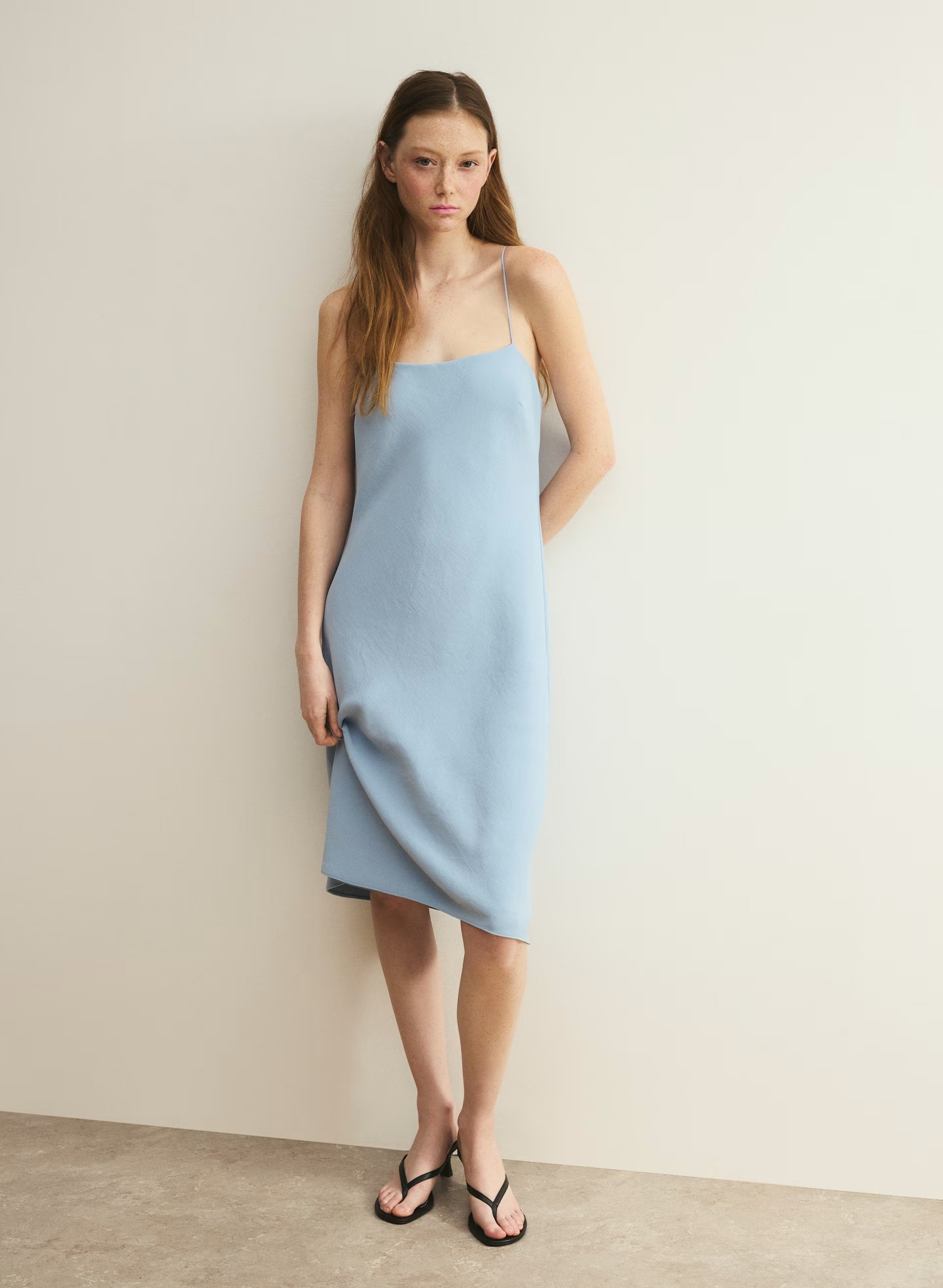 Fresca Cami Dress - Crepette™ - RIPPLE BLUE