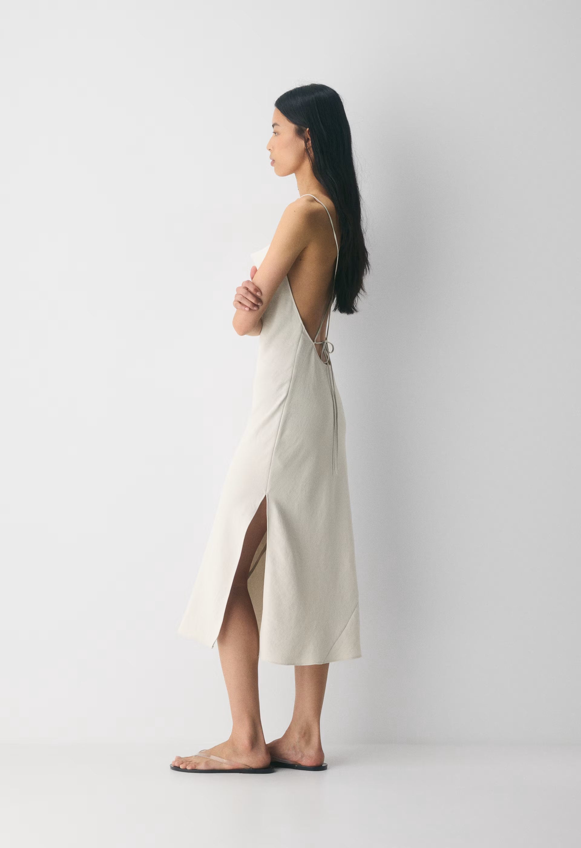 Grazie Cami Dress - Crepette™ - METROPOLIS BEIGE