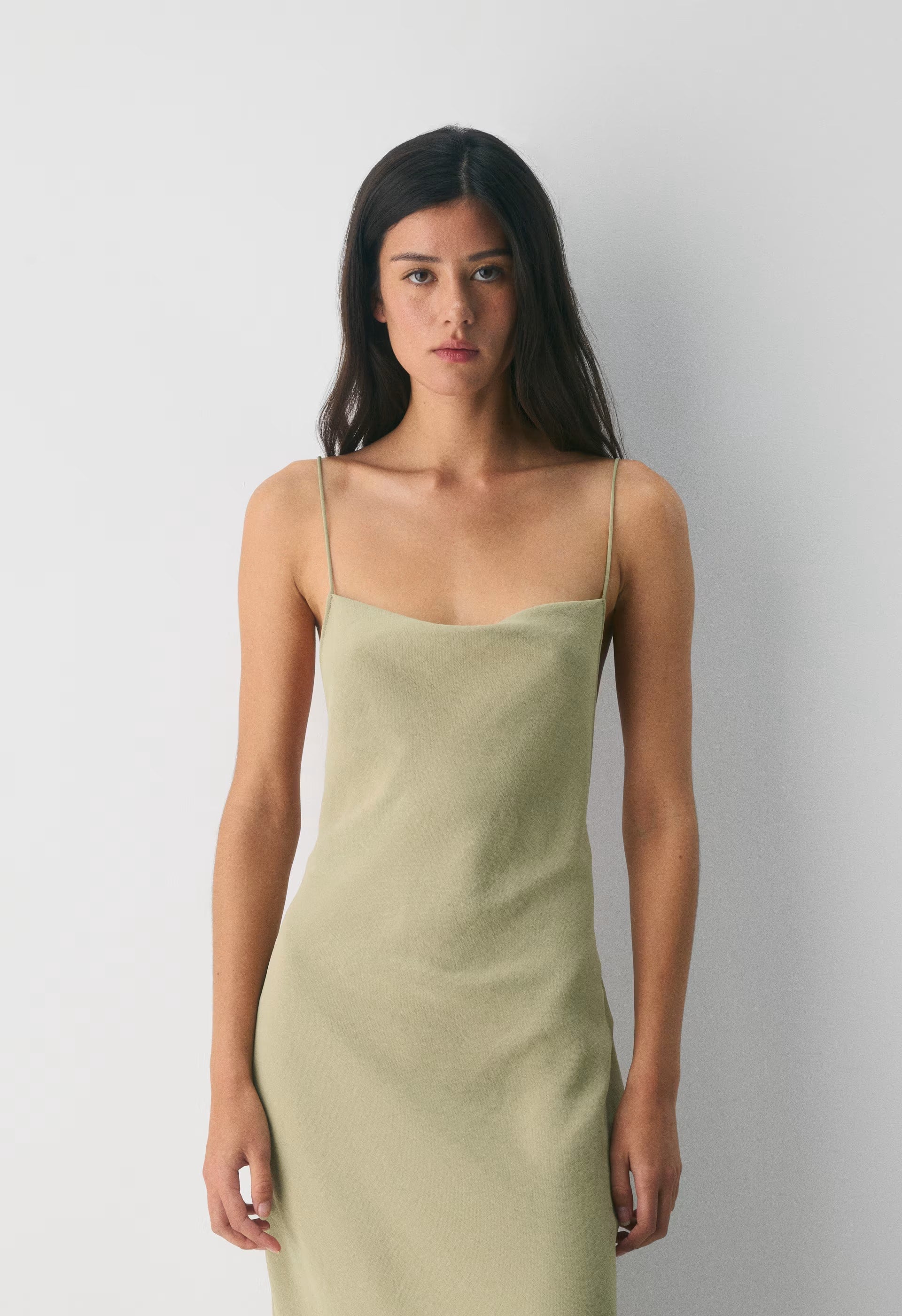 Grazie Cami Dress - Crepette™ - MARTINI OLIVE