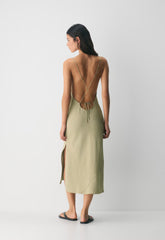 Grazie Cami Dress - Crepette™ - MARTINI OLIVE