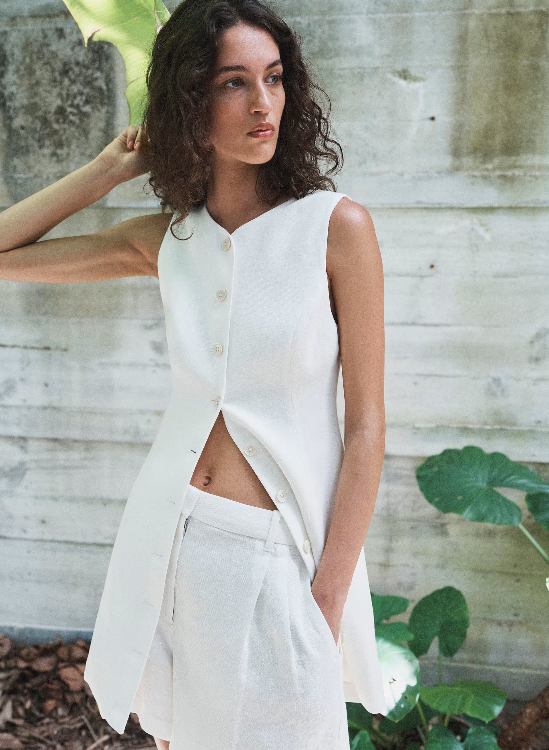 Regal Dress - PowerLinen™ - LIGHT BIRCH