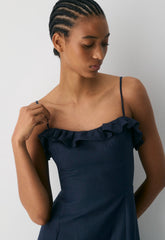 Glade Linen Dress - ADMIRAL