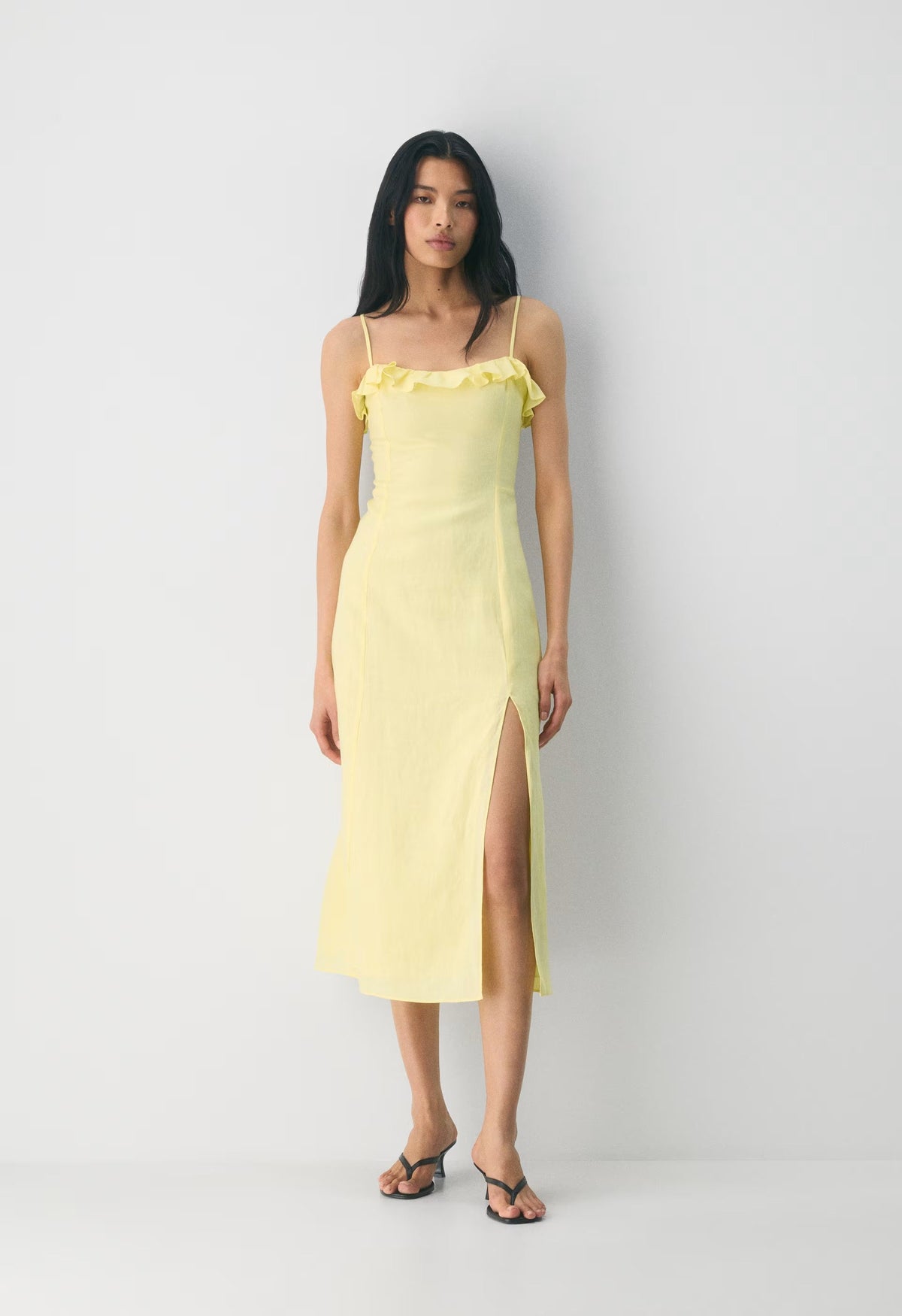 Glade Linen Dress - LEMONADE