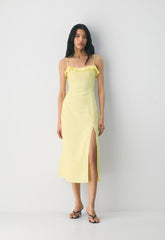 Glade Linen Dress - LEMONADE