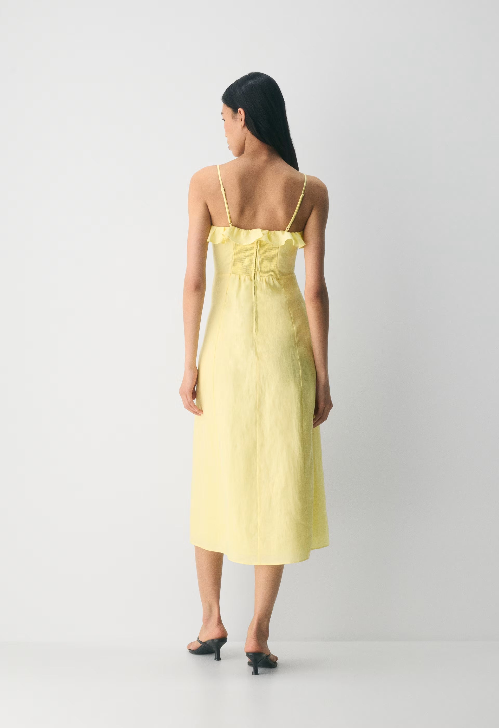 Glade Linen Dress - LEMONADE