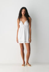 Belleville Dress - WHITE