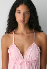 Belleville Dress - MILKSHAKE PINK