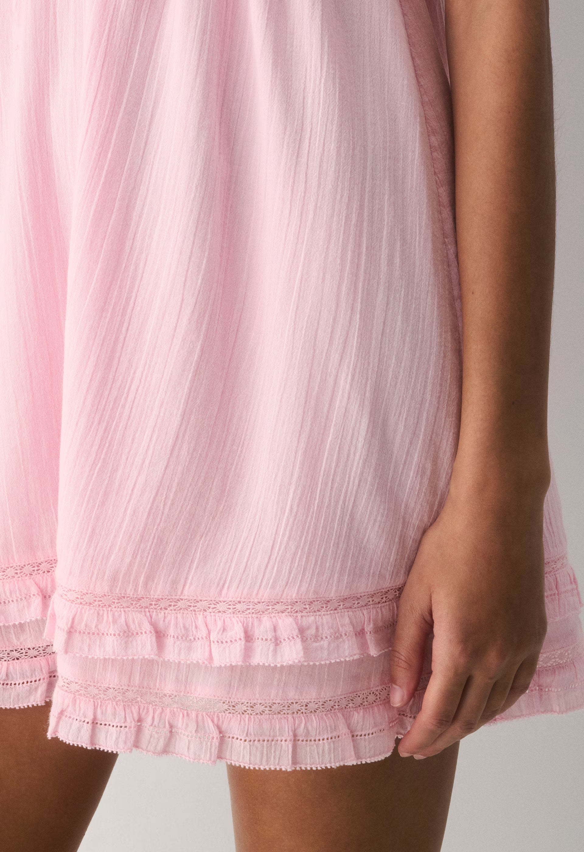Belleville Dress - MILKSHAKE PINK