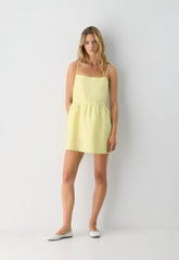 Duras Linen Dress - LEMONADE