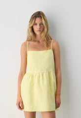 Duras Linen Dress - LEMONADE