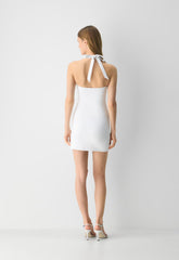 Original Contour Sandbar Halter Dress - BRIGHT WHITE