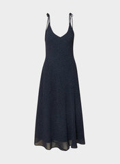 Priscilla Maxi Dress - ADMIRAL/WHITE