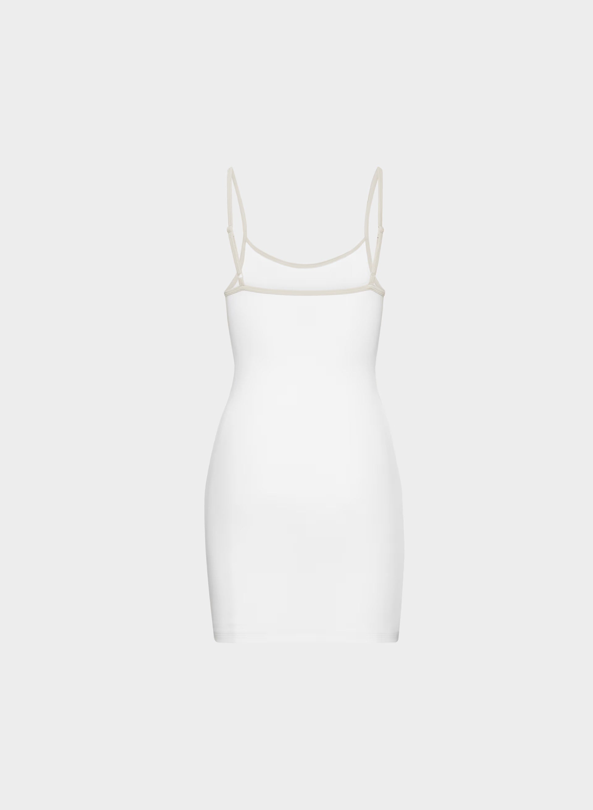 Original Contour Swoop Cami Dress - BRGHT WHT/ MTRPLS TP