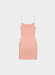 Original Contour Swoop Cami Dress - KLN PNK/MTRPLS TAUPE