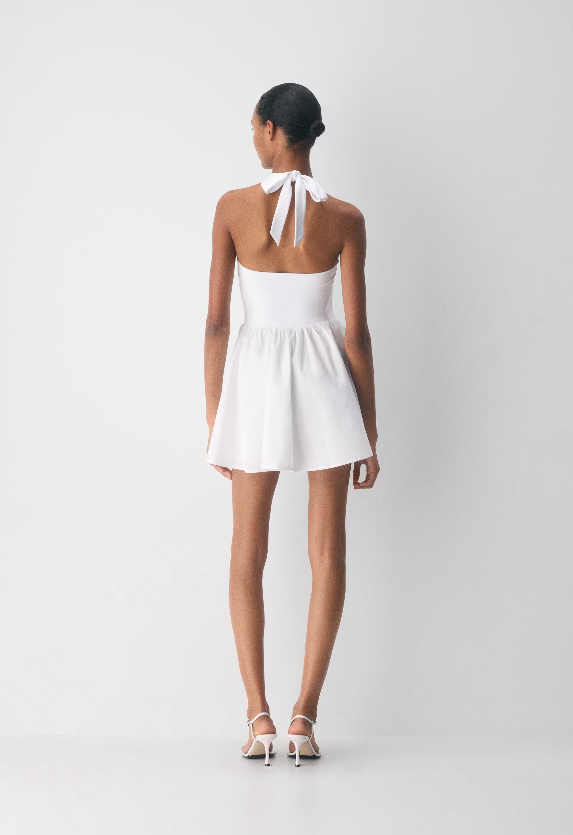 Courtyard Poplin Dress - BRIGHT WHITE